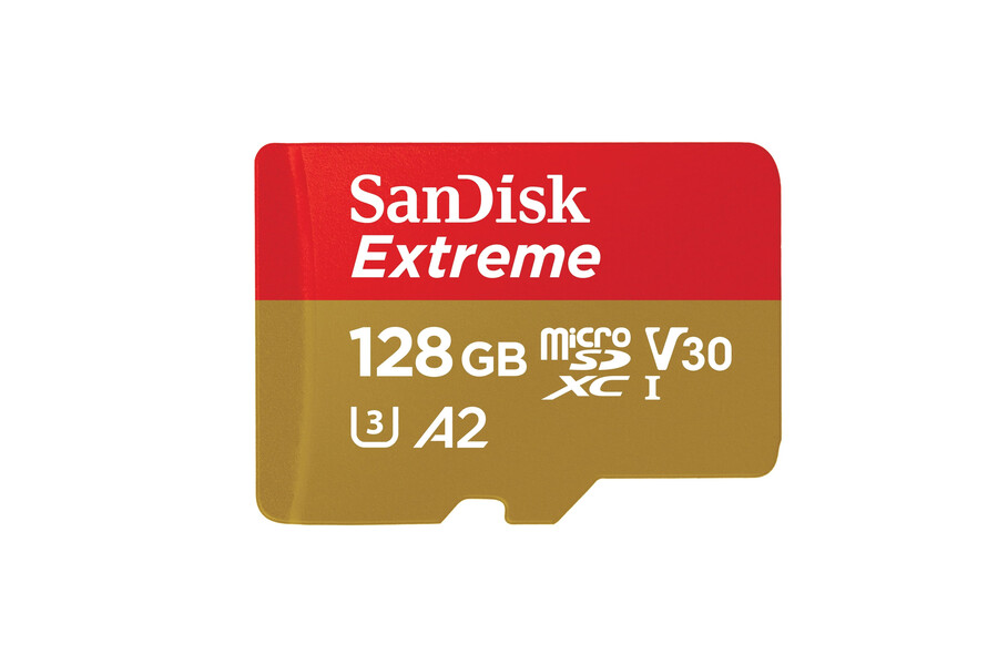card microsd sandisk extreme de 128 gb
