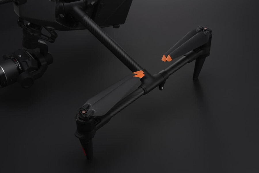 elice pliabile cu eliberare rapidă pereche pentru dji inspire 3