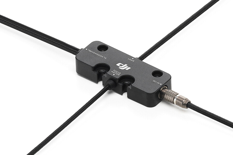 dji focus pro lidar către stația de cablu de transmisie dji