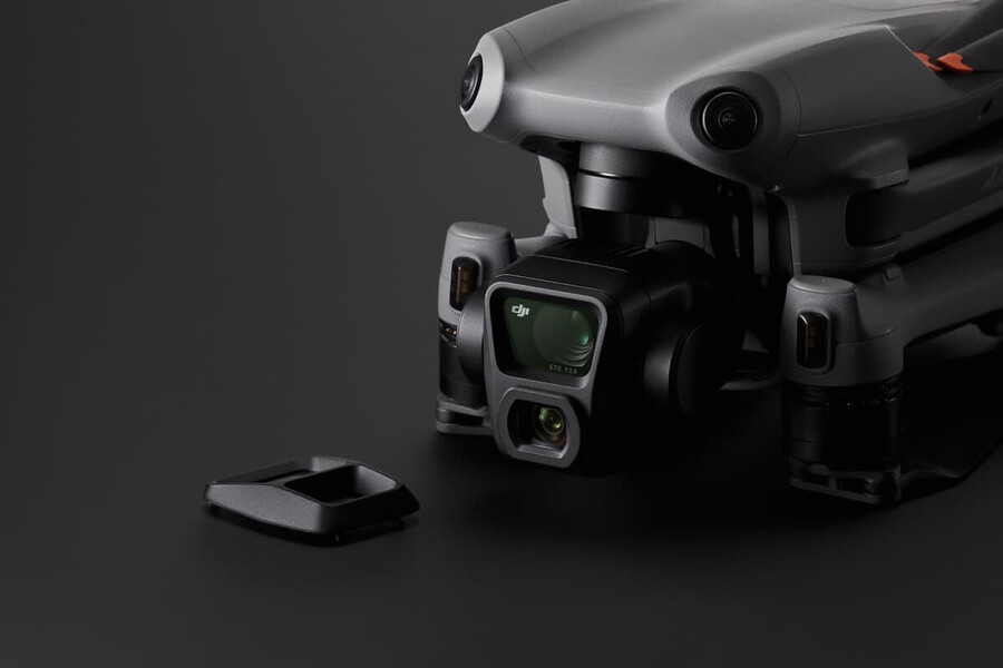obiectiv cu unghi larg dji air 3