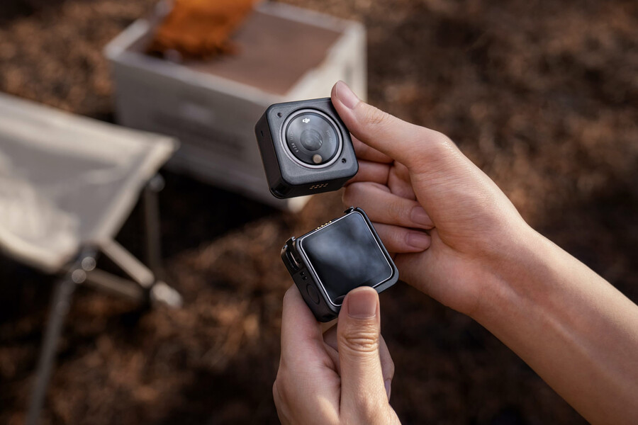 carcasă magnetică de protecție pentru dji action 2