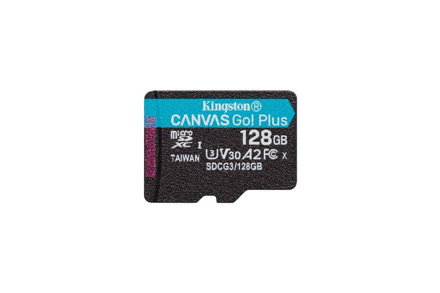 card microsd plus kingston canvas go de 128 gb