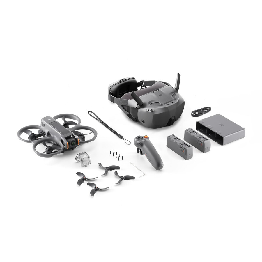 pachet fly smart dji avata 2 trei baterii