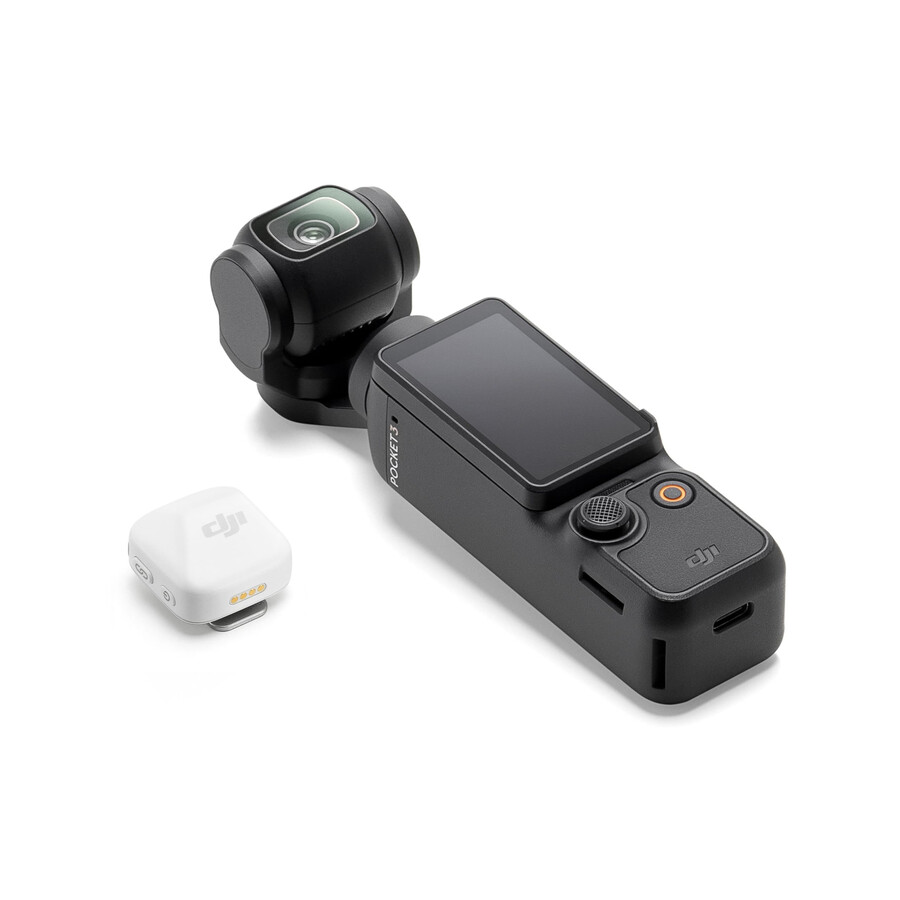 pachet vlog osmo pocket 3 - transmițător dji mic mini alb arctic
