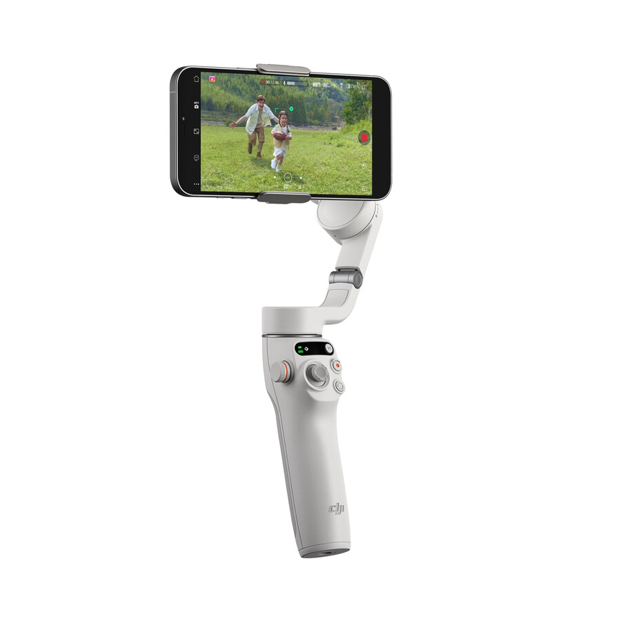 pachet vlog osmo mobile 6 platinum gray dji mic mini