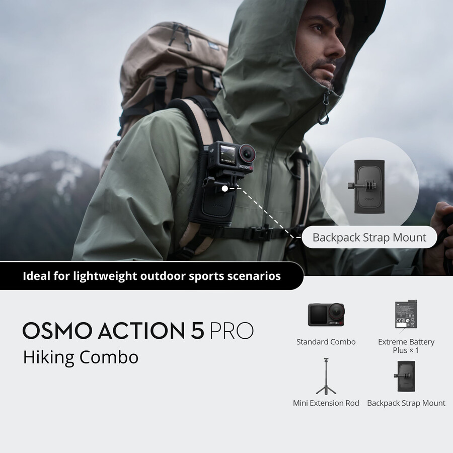 pachet drumeții osmo action 5 pro