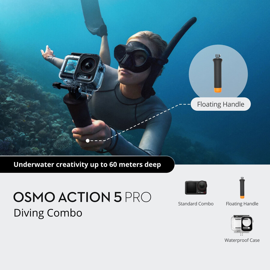 pachet de scufundări osmo action 5 pro
