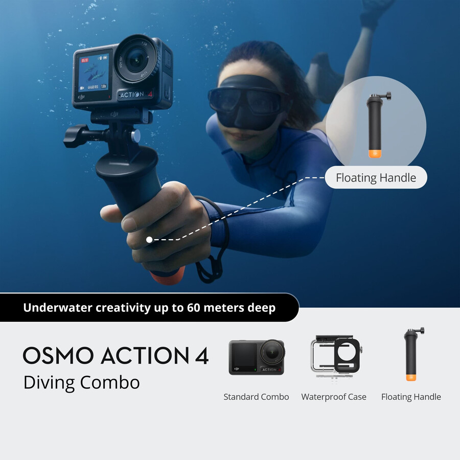 pachet de scufundări osmo action 4