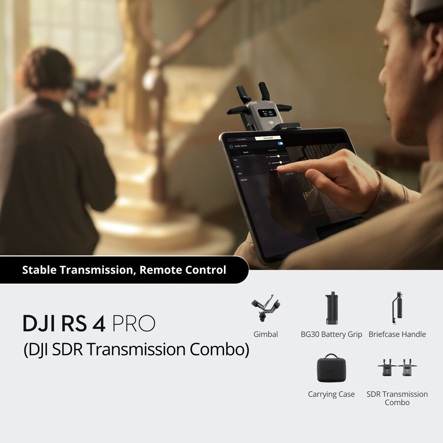 dji rs 4 pro pachet de transmisie dji sdr