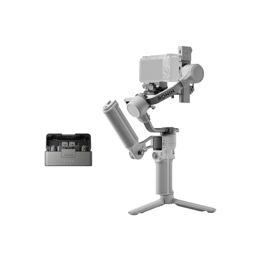 pachet dji rs 4 mini creator microfon dji 3 2 transmisoare 1 receptor carcasă de încărcare