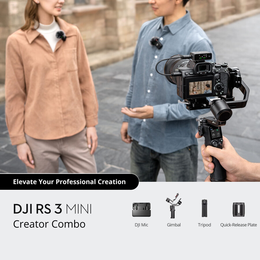 pachet dji rs 3 mini creator