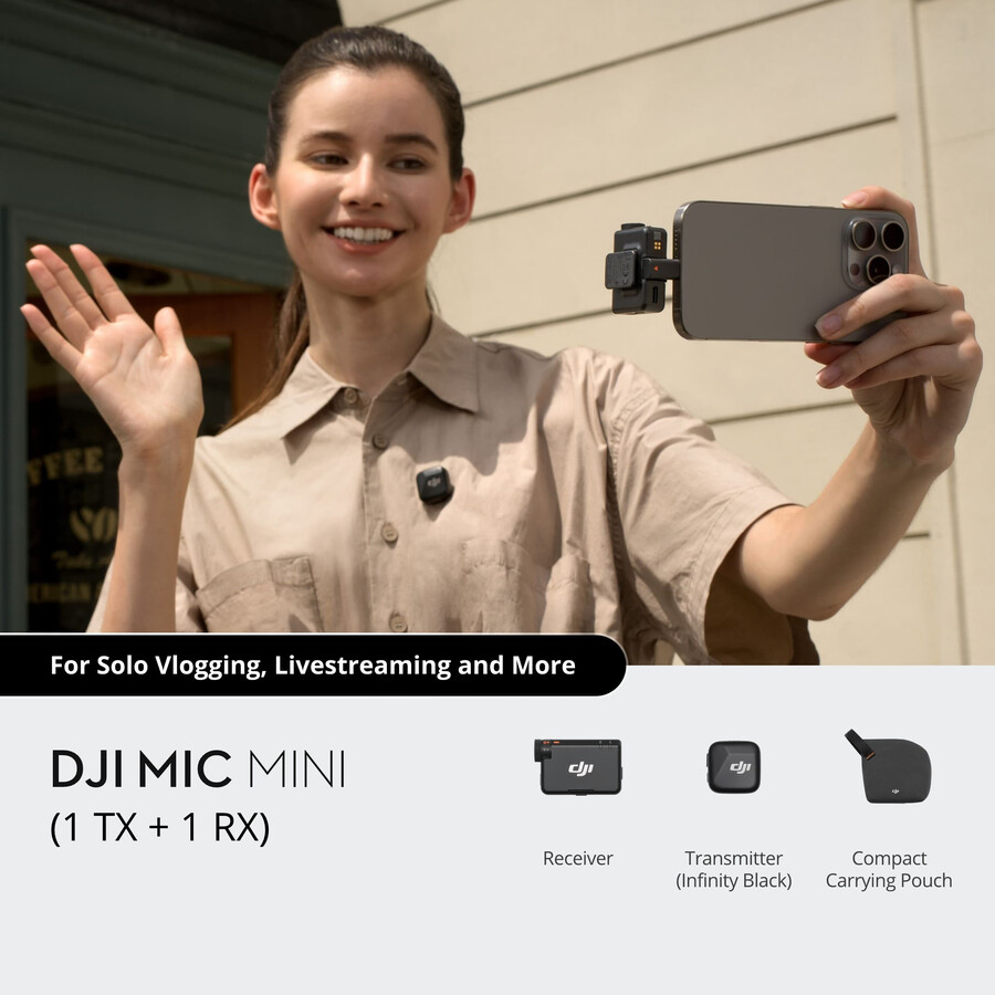 dji mic mini 1 transmisor 1 receptor
