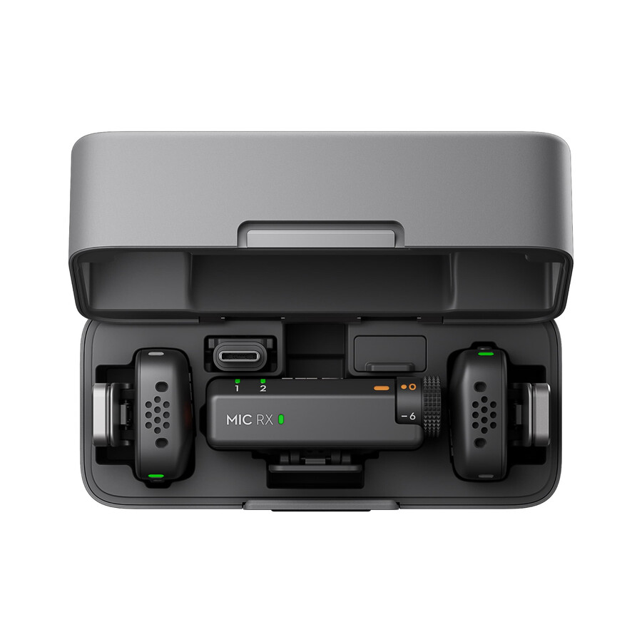 dji mic mini 2 transmisoare 1 receptor carcasă de încărcare adaptor telefon mobil lightning