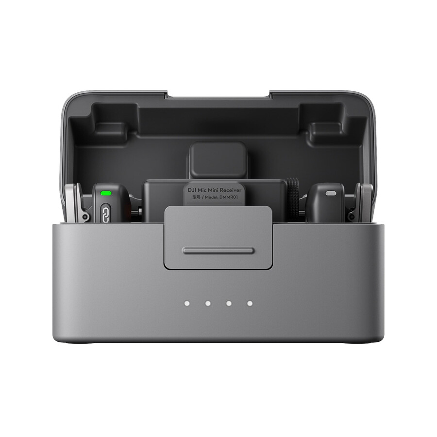 dji mic mini 2 transmisoare 1 receptor carcasă de încărcare