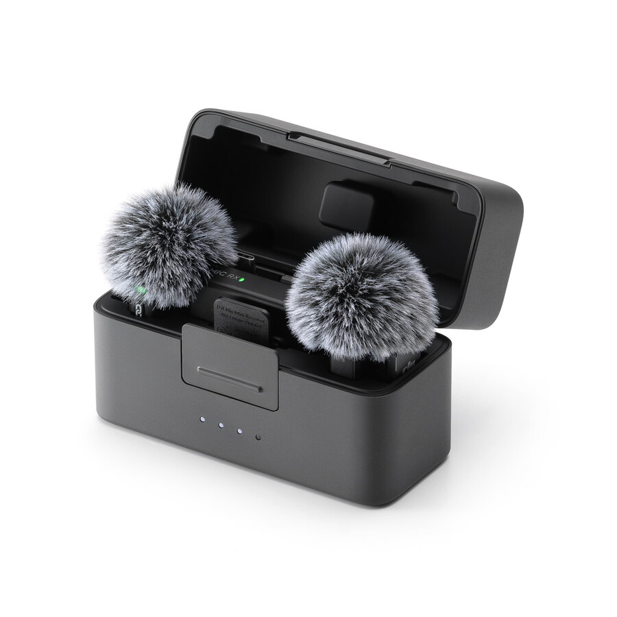 dji mic mini 2 transmisoare 1 receptor carcasă de încărcare