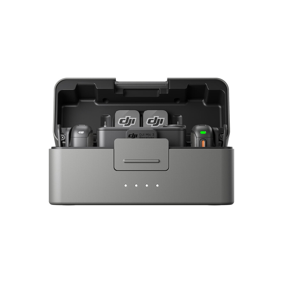 dji mic 3 2 transmisoare 1 receptor carcasă de încărcare