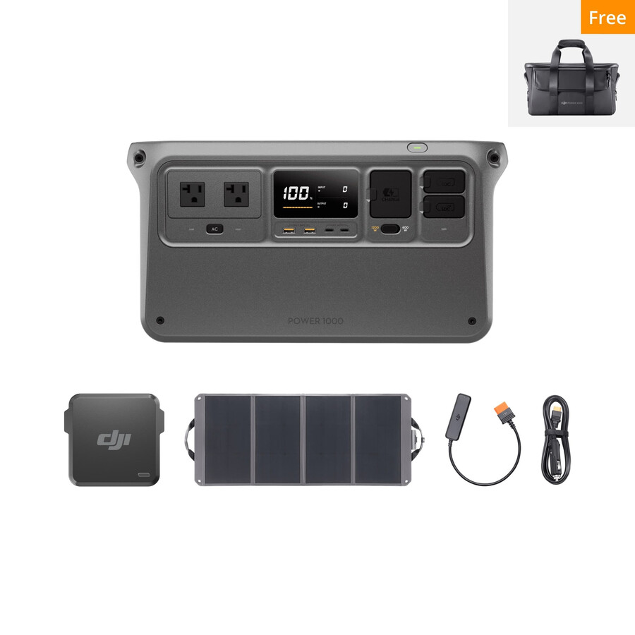 dji power 1000 Încărcător solarauto combo
